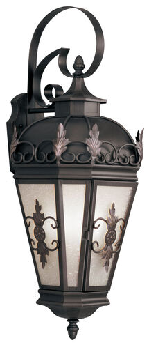 Berkshire 3 Light 32 inch Bronze Outdoor Wall Lantern