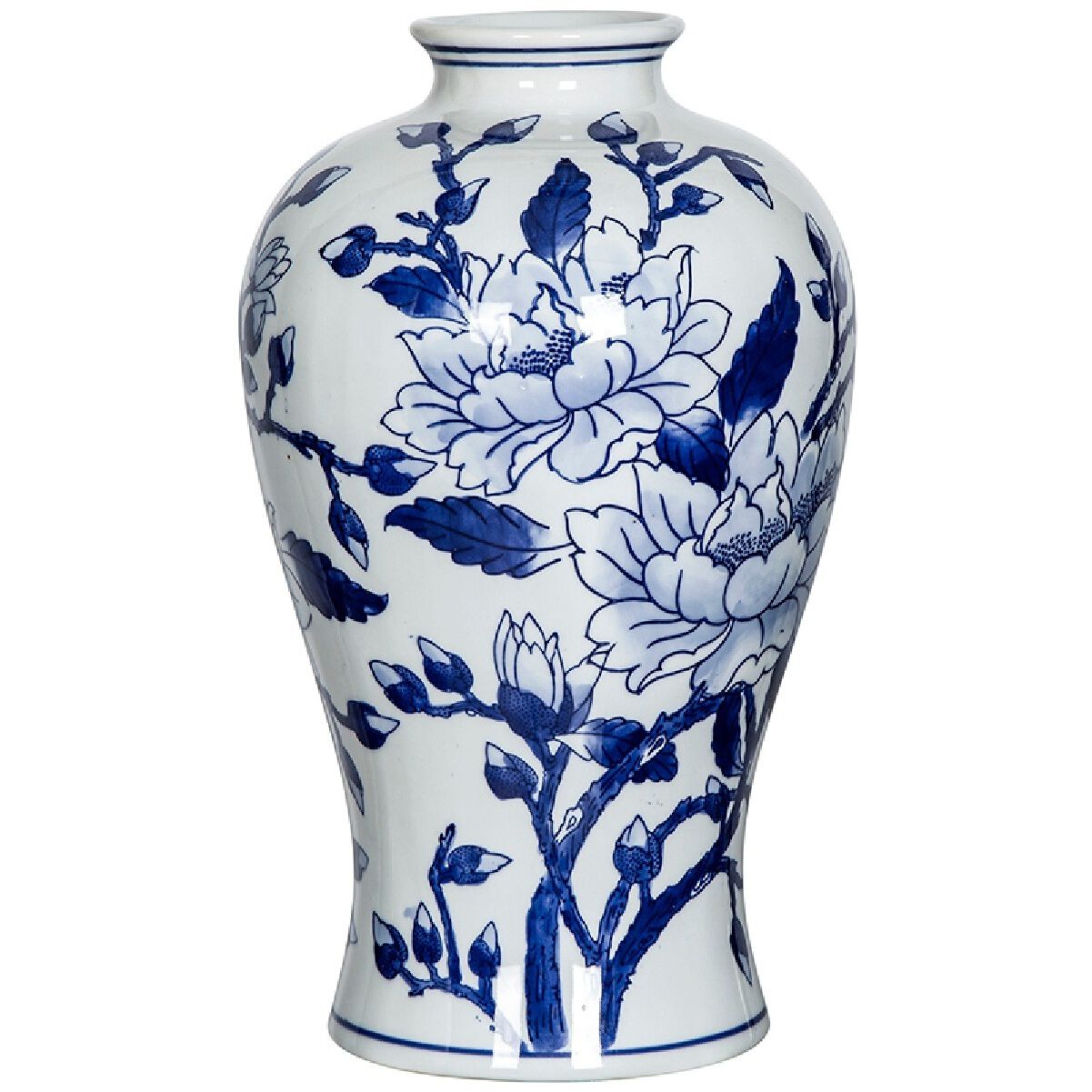 Curved 13 X 8 inch Vase