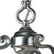 Richland 3 Light 16.5 inch Satin Nickel Pendant Ceiling Light