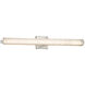 Fusion 30.5 inch Brushed Nickel Vanity Light Wall Light in Weave Fusion