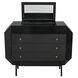Rhiana Hand Rubbed Black Dresser