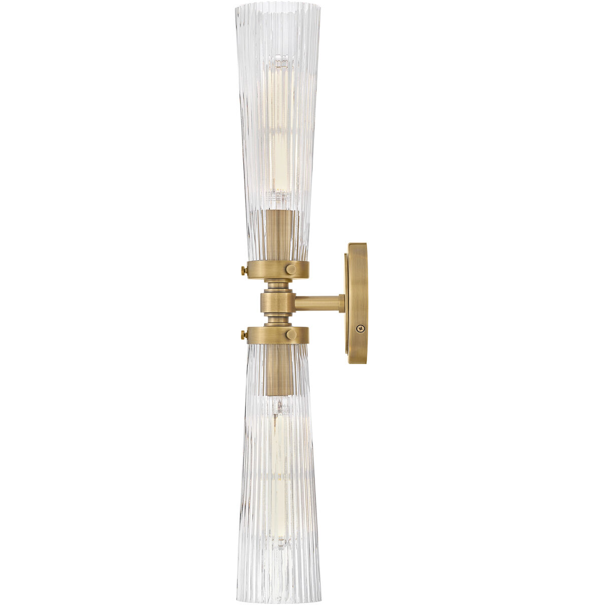 Jude 2 Light 24 inch Heritage Brass Bath Light Wall Light