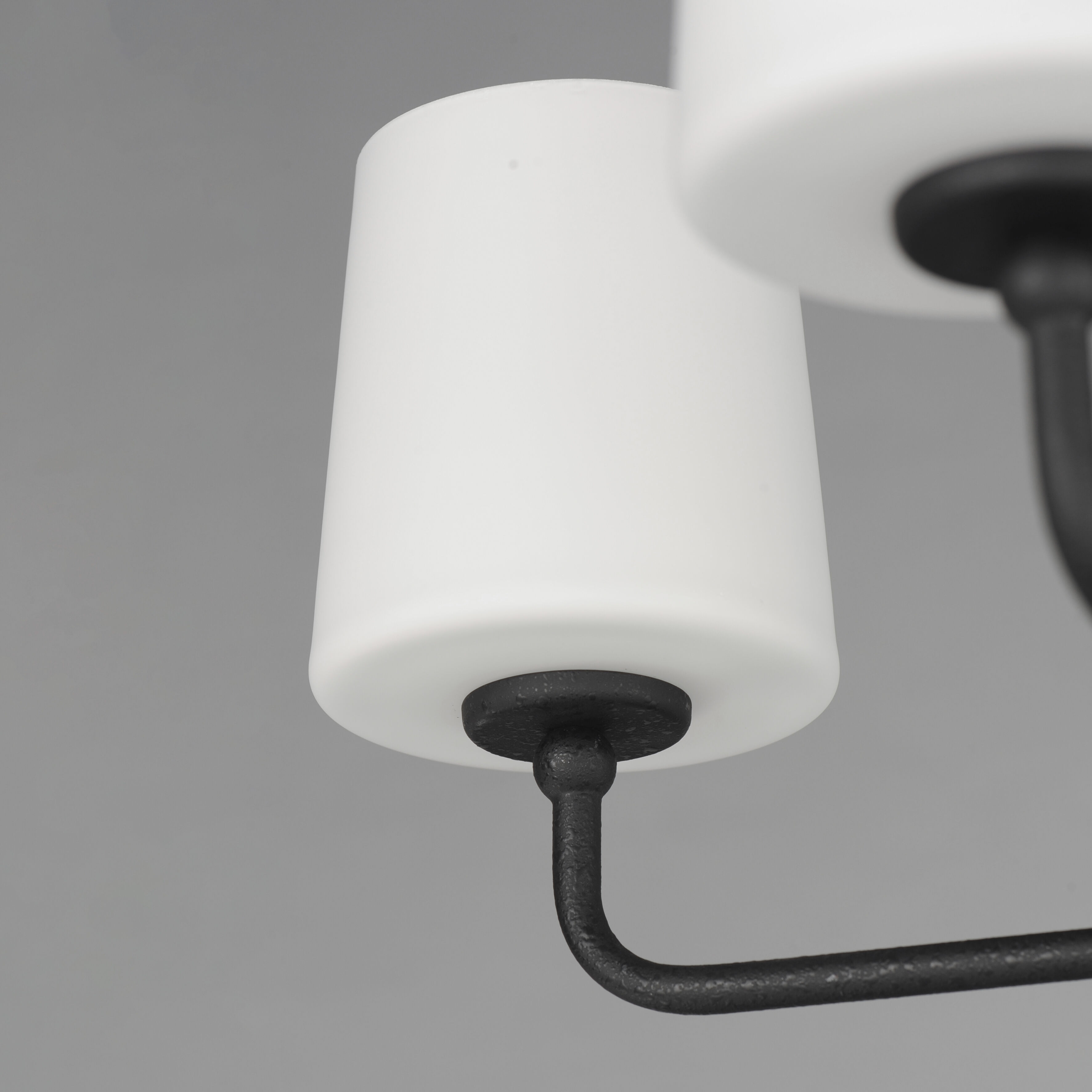 Bristol 5 Light 27 inch Anthracite Single-Tier Chandelier Ceiling Light