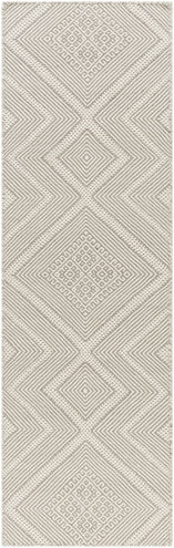 Mardin 96 X 30 inch Light Grey Rug in 2.5 x 8, Runner