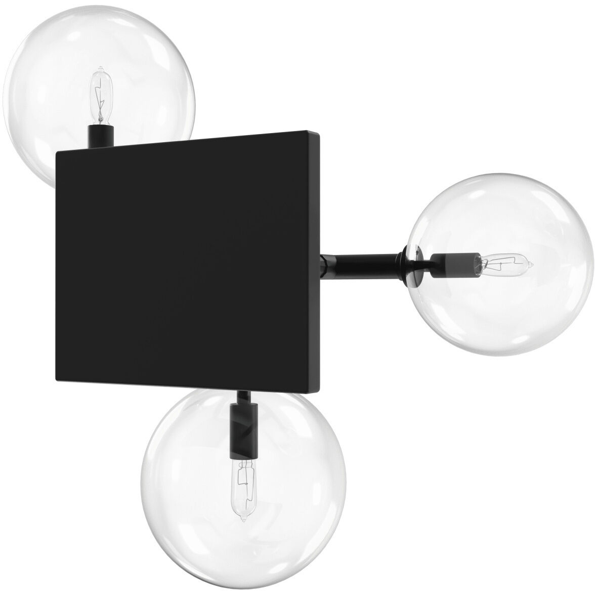 Delilah Wall Sconce Wall Light in Black