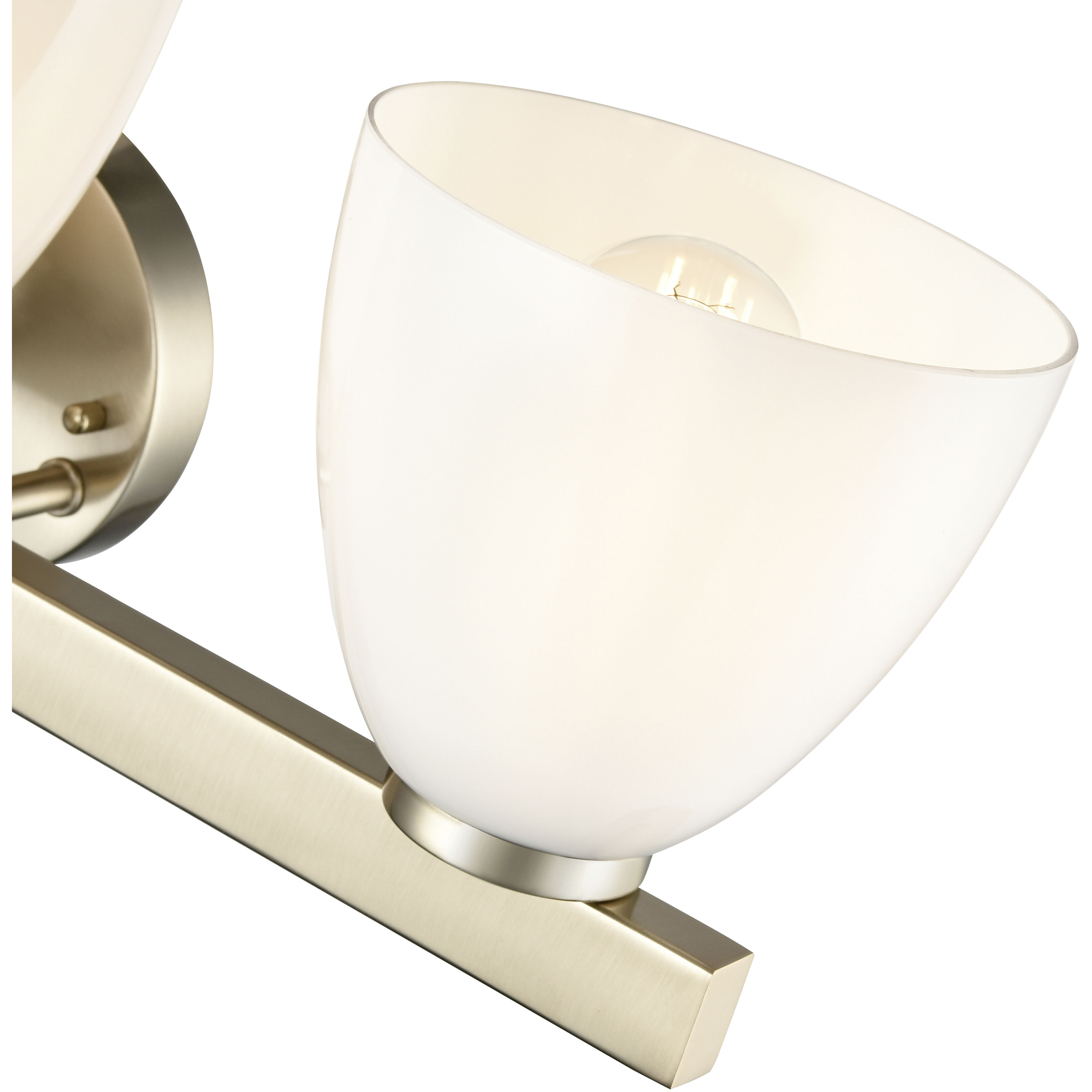 Apria 3 Light 24 inch Modern Gold Bathroom Vanity Light Wall Light