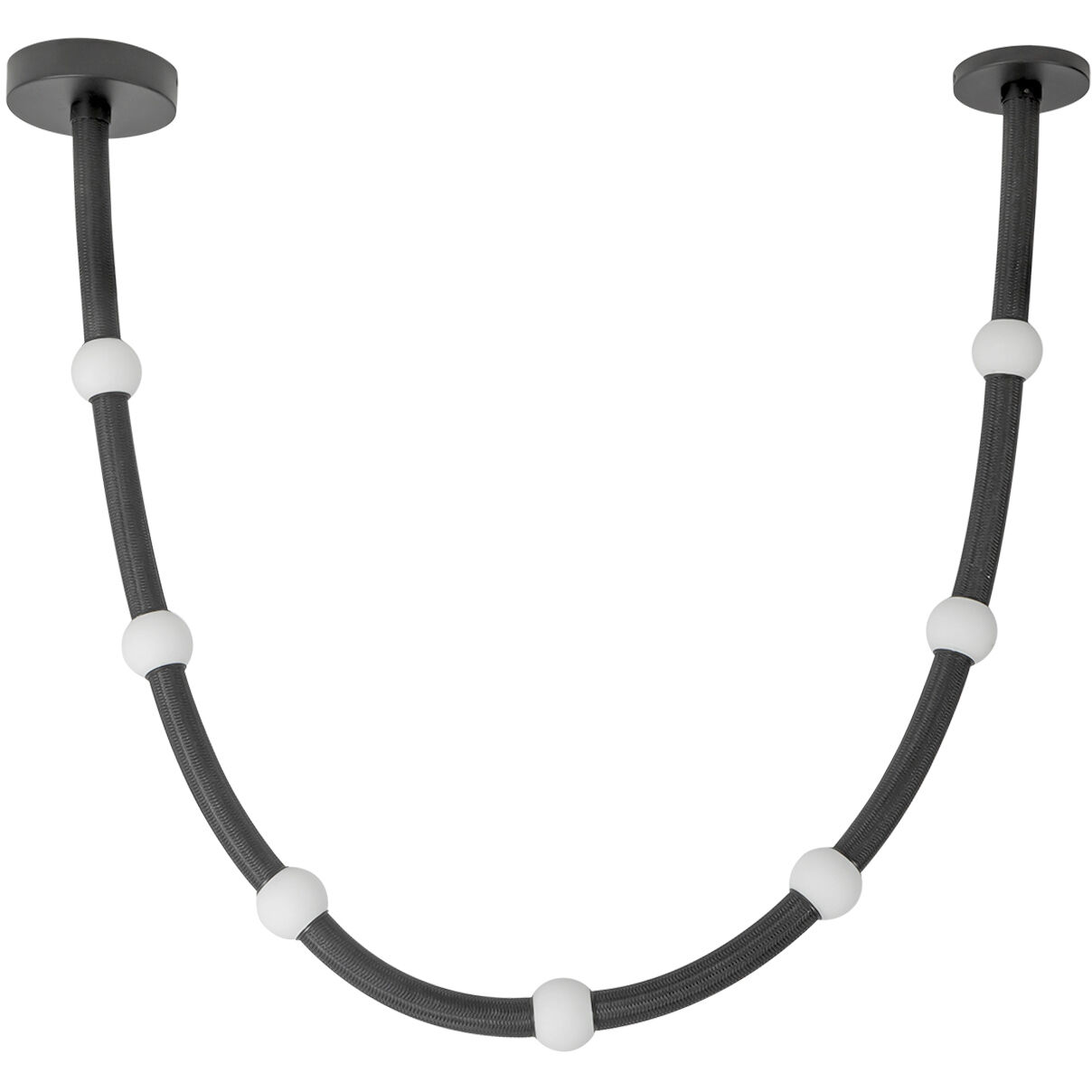 Corda LED 2.38 inch Black Pendant Ceiling Light