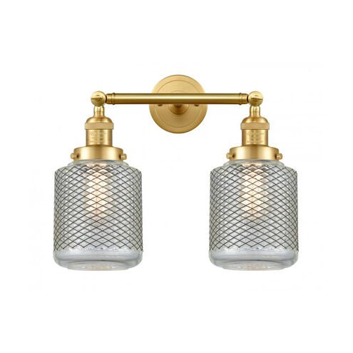 Franklin Restoration Stanton LED 16 inch Satin Gold Bath Vanity Light Wall Light, Franklin Restoration