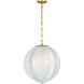 AERIN Rae LED 17.25 inch Hand-Rubbed Antique Brass Pendant Ceiling Light