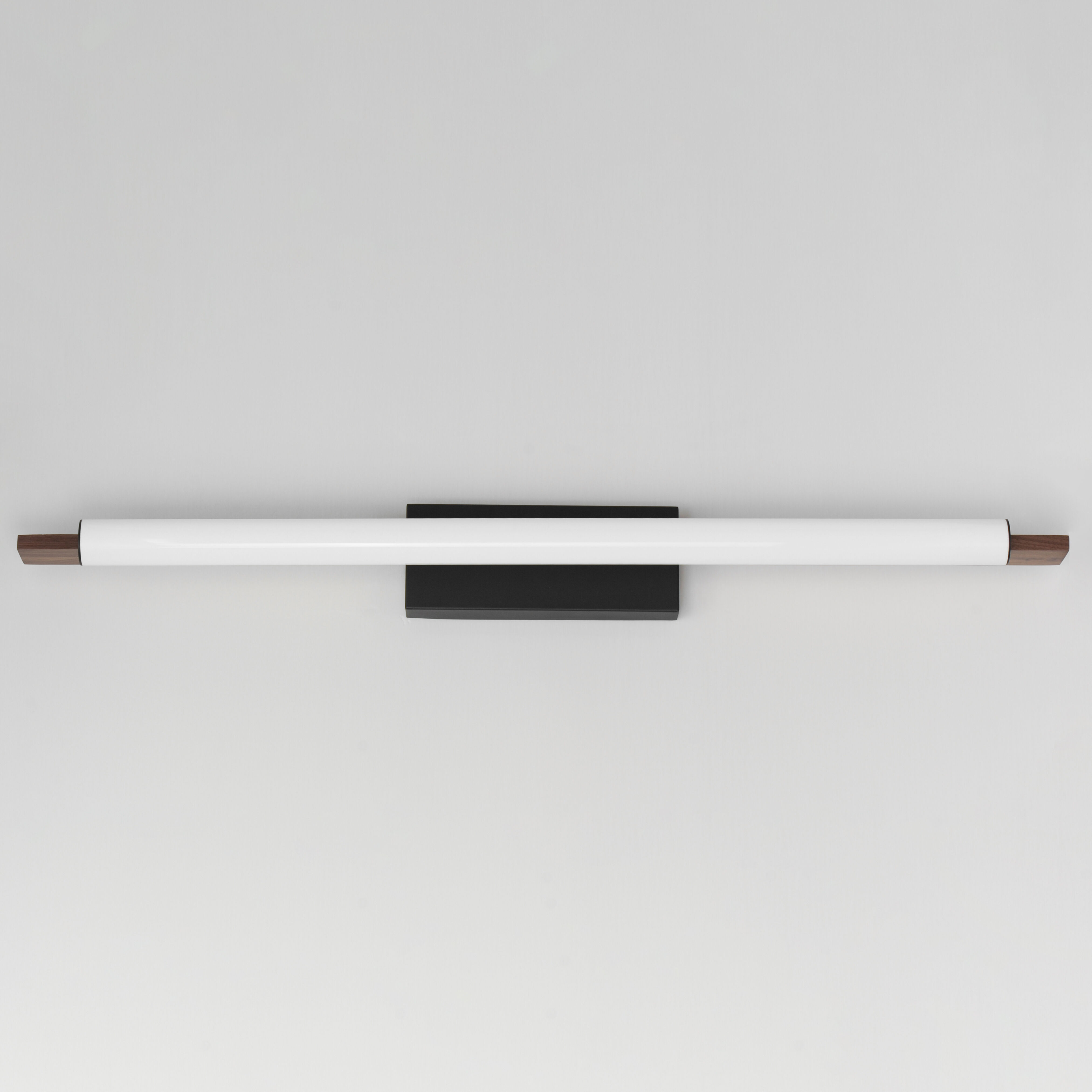 Joist LED 45.25 inch Walnut and Black Wall Sconce Wall Light