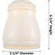 Ballston Ellery 1 Light 5 inch Brushed Satin Nickel Pendant Ceiling Light in Seedy Glass, Ballston
