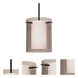 Pahu 8 LED Black Stem Pendant Ceiling Light