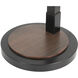 Artifact 86 inch 60 watt Dark Walnut and Espresso Bronze Arc Floor Lamp Portable Light