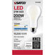 Lumos LED Medium Type A23 21.00 watt 5000K Light Bulb
