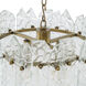 Prati 4 Light 17.72 inch Vintage Brass Chandelier Ceiling Light