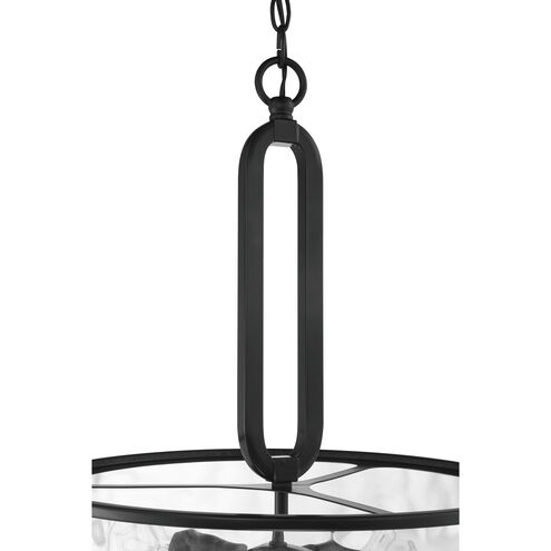 Collins 3 Light 18 inch Flat Black Pendant Ceiling Light