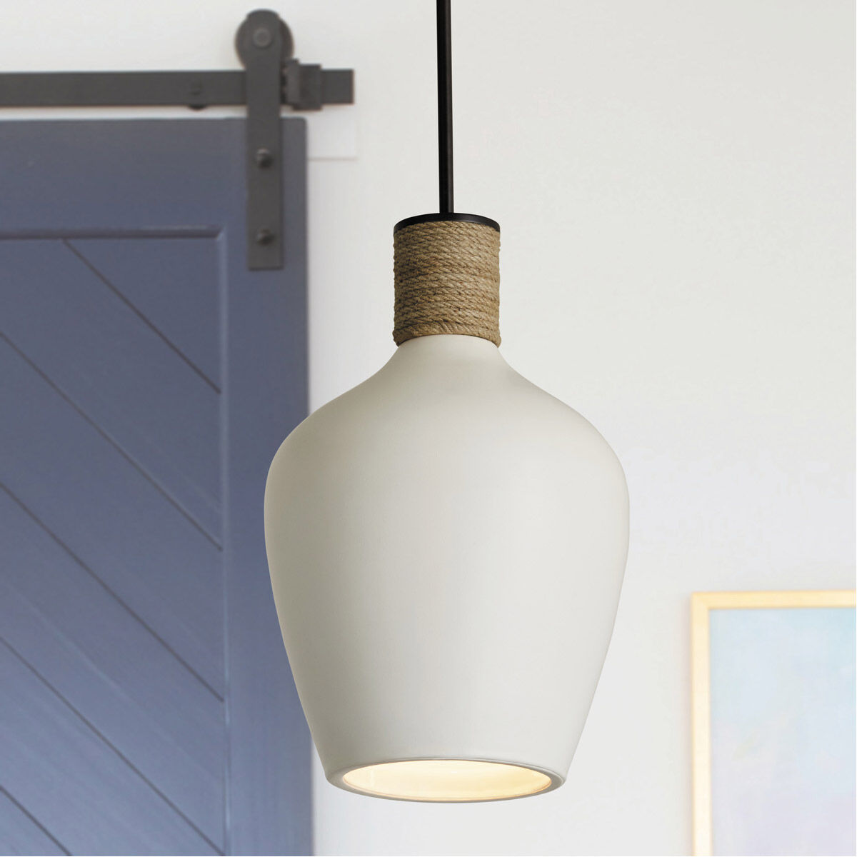 Destin 1 Light 12 inch Dark Pewter Pendant Ceiling Light