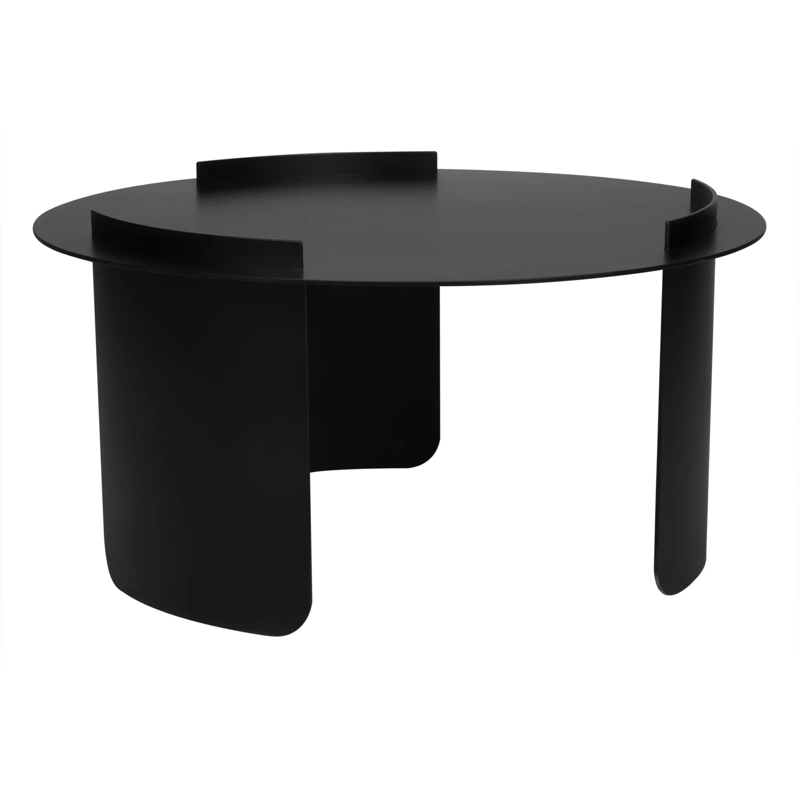 Thor 36 X 36 inch Matte Black Coffee Table