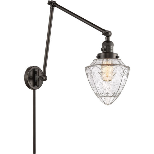 Franklin Restoration Bullet 32 inch 6.00 watt Oil Rubbed Bronze Swing Arm Wall Light