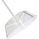 Cone LED 27 inch Brushed Nickel Linear Pendant Ceiling Light