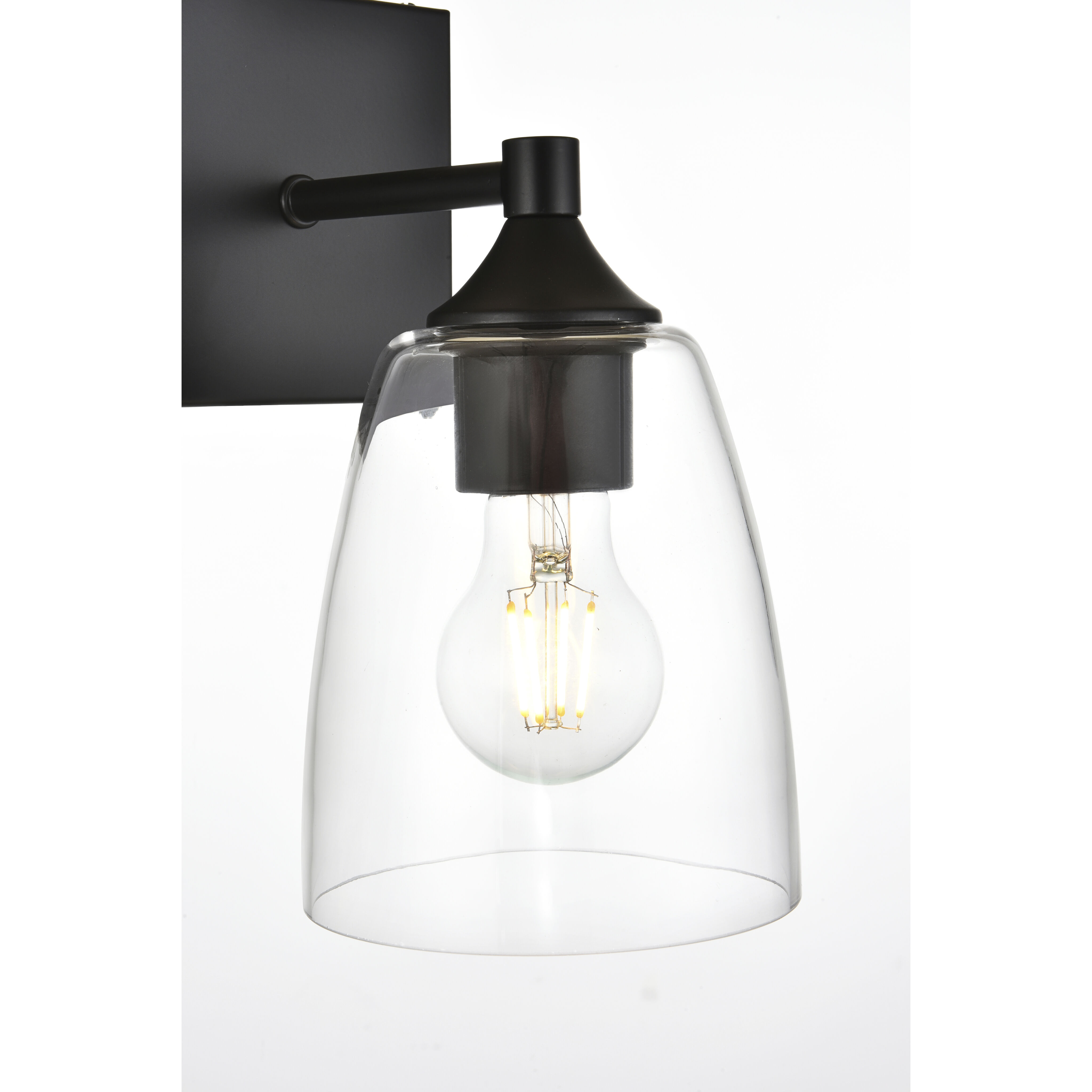 Gianni 1 Light 5 inch Black Bath Sconce Wall Light