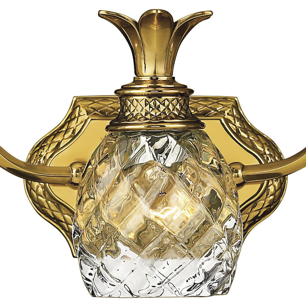 Plantation 3 Light 21 inch Burnished Brass Vanity Light Wall Light