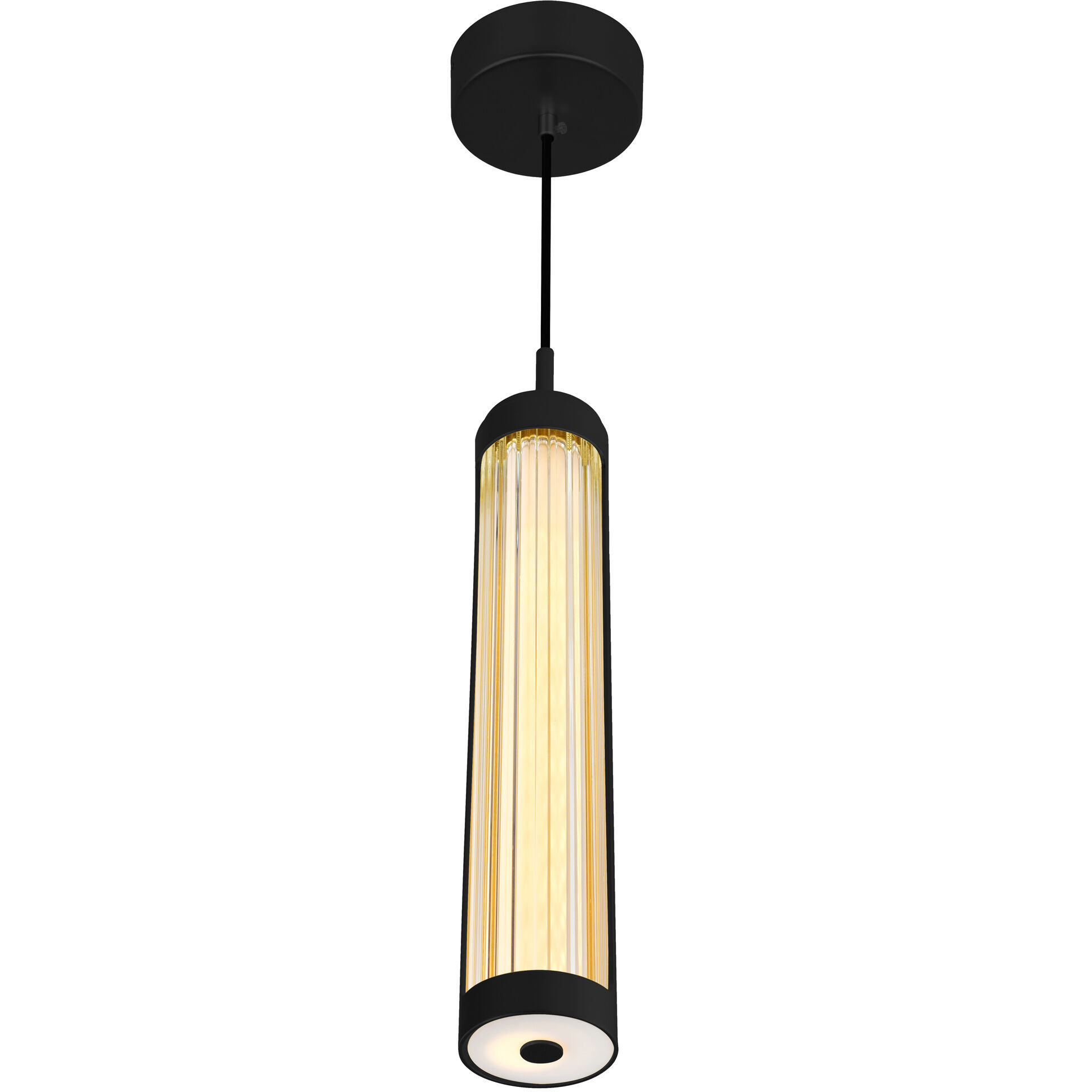 Neva LED 2.5 inch Black Mini Pendant Ceiling Light