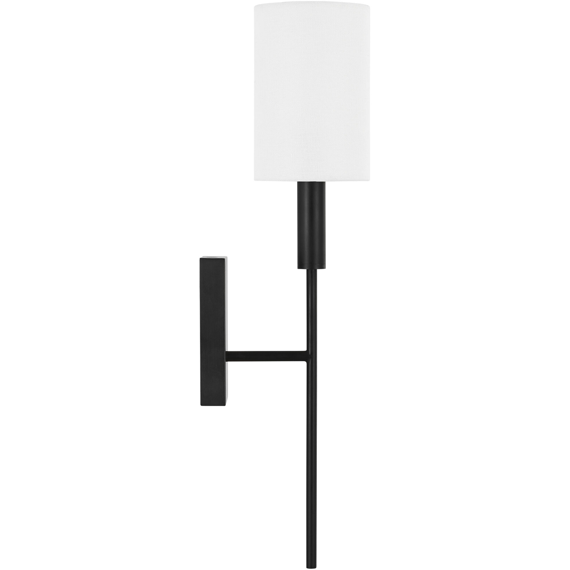 ED Ellen DeGeneres Brianna 1 Light 4 inch Aged Iron Tail Sconce Wall Light