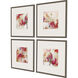 Abstract Pink and Gray and Green and White Framed Art