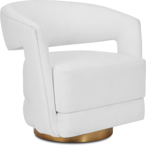 Maren Brass Swivel Chair