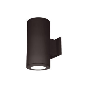 Tube Arch LED 5 inch Bronze Sconce Wall Light in 3500K, 85, Flood, One Side Each