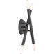 Soho 4 Light 6 inch Scandinavian Gray Sconce Wall Light