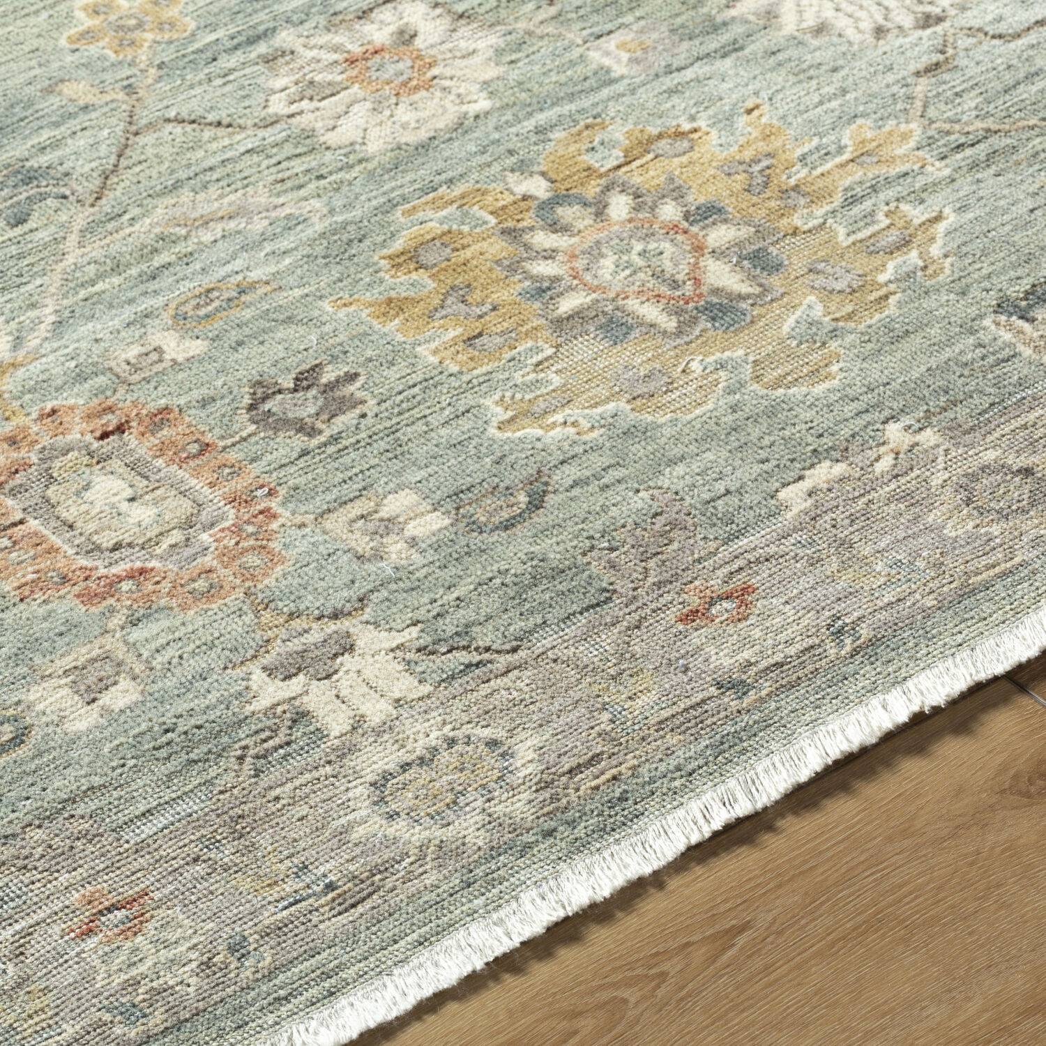Anatolia 168 X 120 inch Ash / Sage Handmade Rug in 10 x 14