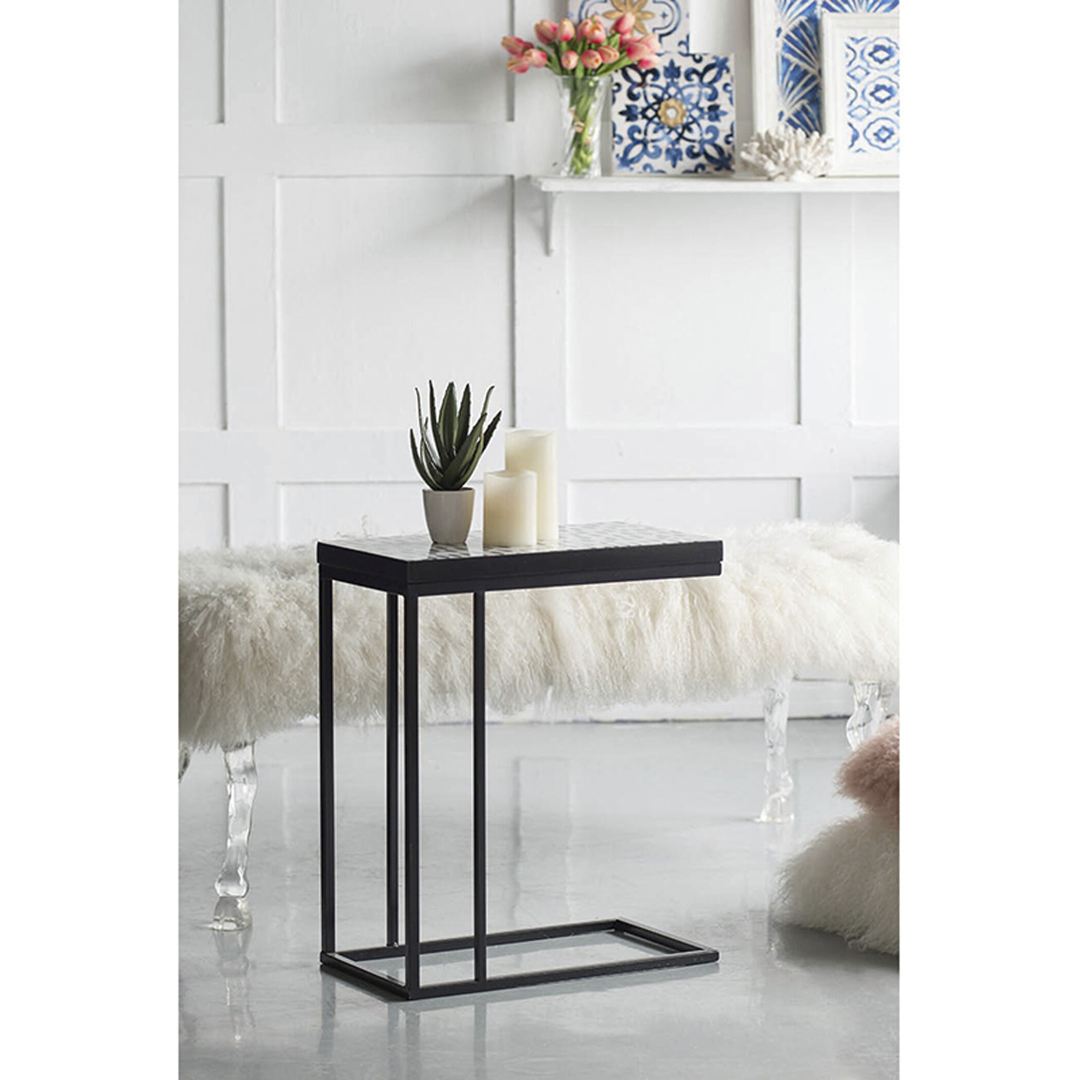 Speckled Side Table