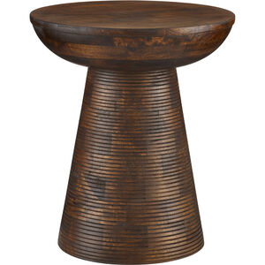 Gati 15 inch Umber Accent Table