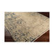 Artifact 36 X 24 inch Cream/Camel/Taupe/Navy/Aqua Rugs, Wool and Cotton