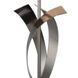 Wayde 29 inch 100 watt Gun Metal Table Lamp Portable Light in Grey
