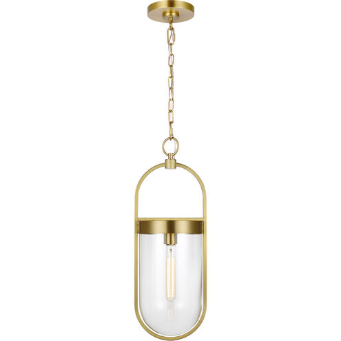 C&M by Chapman & Myers Blaine 1 Light 8 inch Burnished Brass Pendant Ceiling Light