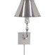 Swivel Head 1 Light 8.00 inch Wall Sconce