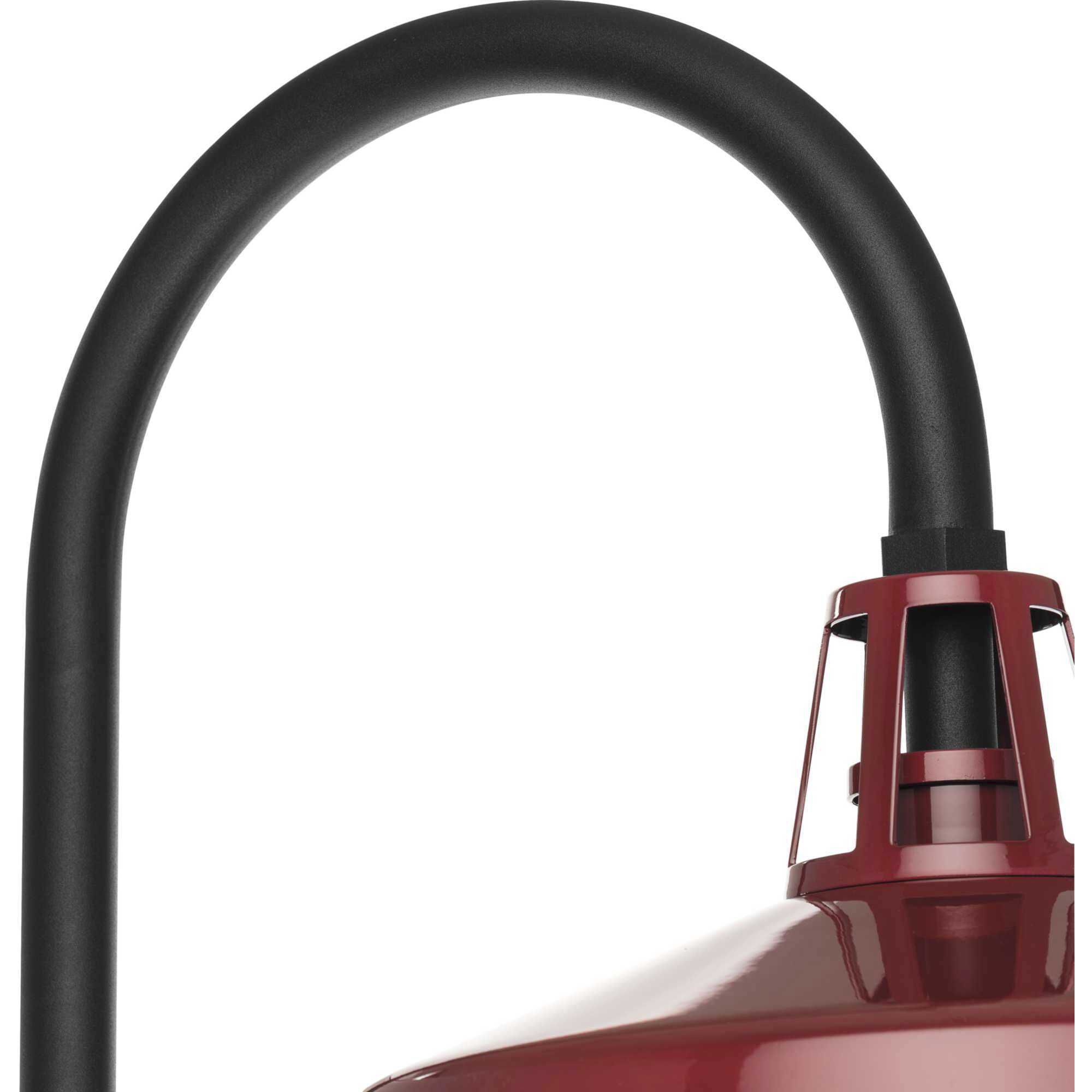 Cedar Springs 1 Light 17 inch Red Outdoor Post Lantern