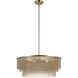 Khaite 4 Light Champagne Bronze Chandelier Ceiling Light