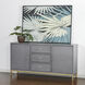 Milano 69 inch Slate Gray and Light Gray Sideboard