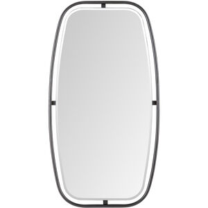 Girona 32.38 X 17.38 inch Black Accent Mirror