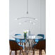 Kylo LED LED 40 inch Brushed Nickel Chandelier Ceiling Light, Progress LED