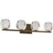 Regent LED 25 inch Vintage Bronze Bath Vanity Wall Light