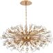 Vera 38 Light 25 inch Gold Pendant Ceiling Light