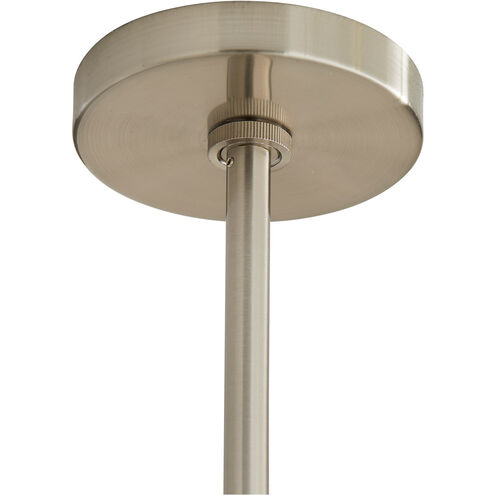 Nala 1 Light 15 inch Brushed Nickel Pendant Ceiling Light, Essential Lighting