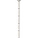 Sean Lavin Catena LED 0.8 inch Polished Nickel Pendant Ceiling Light in 3000K, Remote