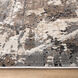 Hadim 130 X 94 inch Black/Grey Rug in 8 x 11