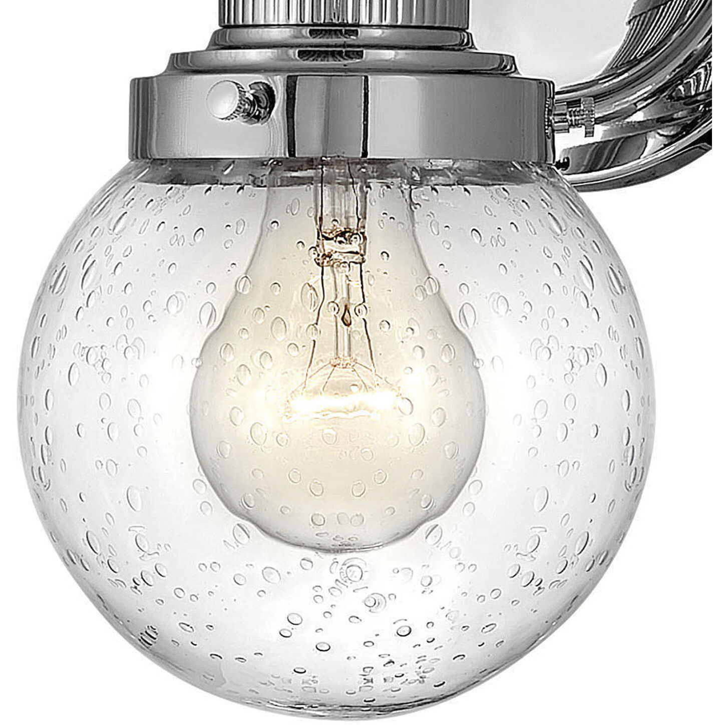 Hinkley 5930CM Poppy 1 Light 7 inch Chrome Vanity Light Wall Light